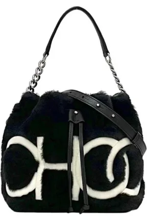 Jimmy Choo Pre-owned, Dame, Sort, ONE SIZE, Uld, Pre-owned Laeder hndtasker