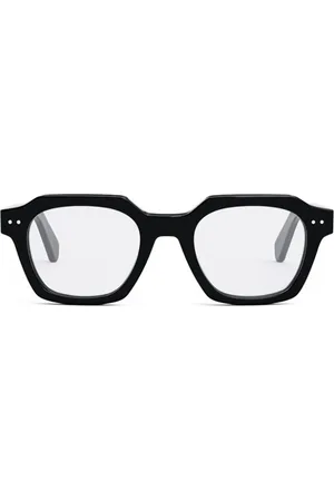 Céline Tilbehør, unisex, Sort, ONE SIZE, Uld, Firkantede solbriller Sort Blank Ramme