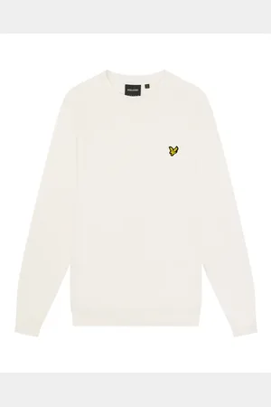 Lyle & Scott Strik, Herre, , XL, Bomuld, Bomuld Merino Crew Jumper