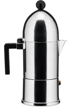 Alessi Home, unisex, Sort, ONE SIZE, Uld, Stål Espresso Kaffemaskine