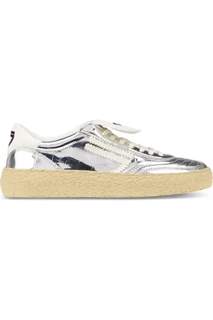 Puraai Sko, Dame, Grå, 40 EU, Dyr Print Sneakers