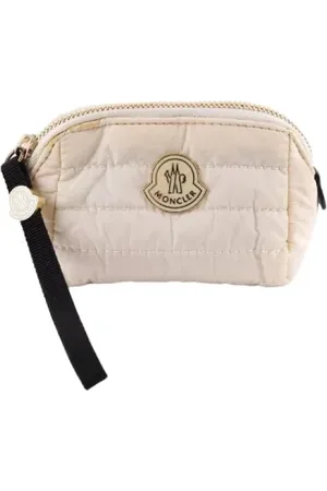 Moncler Pre-owned, Dame, Hvid, ONE SIZE, Polyester, Pre-owned Polyester punge