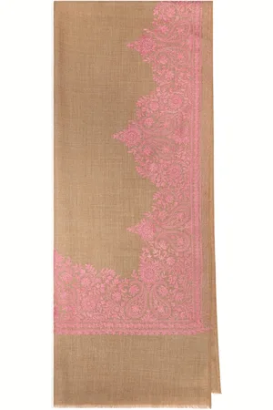 Maliparmi Tilbehør, Dame, , ONE SIZE, Uld, 180X80 Eksklusiv Broderet Stola