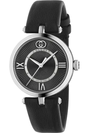 Gucci Tilbehør, Dame, Sort, ONE SIZE, Læder, Ure