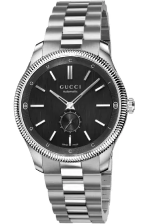 Gucci Tilbehør, Dame, Sort, ONE SIZE, 40 mm rustfrit stålkasse
