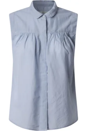 Pepe Jeans Bluser & Skjorter, Dame, Blå, S, Dazed Elegant Bluse