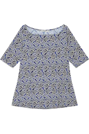 Maliparmi Top, Dame, Blå, M, Sommer Koral T-Shirt