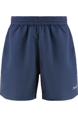 Axel Arigato Badetøj, Herre, Blå, XL, Uld, Mesh-foret badeshorts med lommer