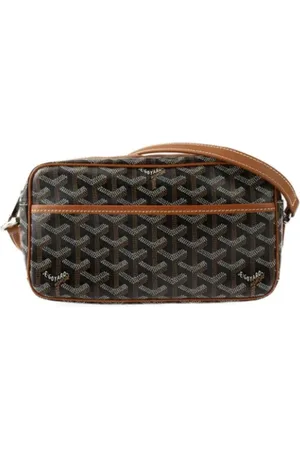 GOYARD Pre-owned, unisex, Sort, ONE SIZE, Uld, Pre-owned Laeder skuldertasker