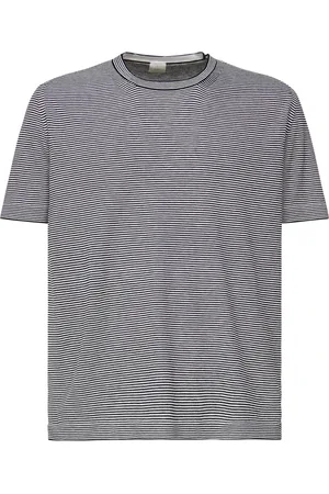 ELEVENTY Top, Herre, Hvid, M, Bomuld, Rundhalset sweater
