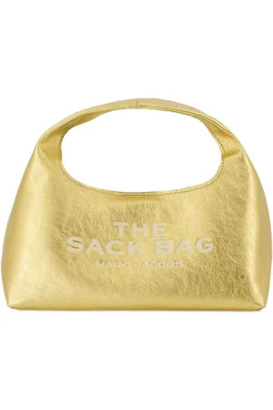 Marc Jacobs Taske, Dame, Gul, ONE SIZE, Uld, Guld Læder Mini Sæk Pung