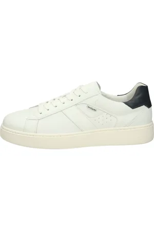 Nero Giardini Sko, Herre, Hvid, 43 EU, Læder, Minimalistiske Læder Sneakers