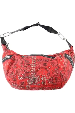 Isabel Marant Pre-owned, Dame, Rød, ONE SIZE, Bomuld, Pre-owned Bomuld skuldertasker