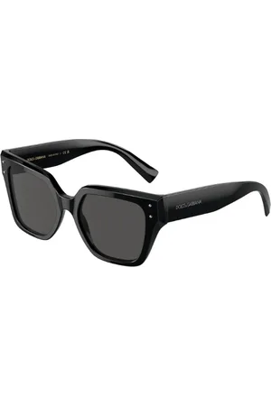 Dolce & Gabbana Tilbehør, unisex, Sort, ONE SIZE, Uld, Cat Eye Solbriller - Sort