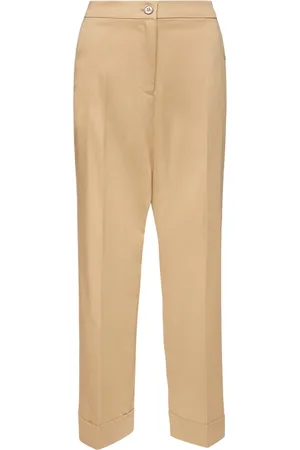 Elena Miro Bukser, Dame, , 3XL, Uld, Stilfulde Bukser til Kvinder