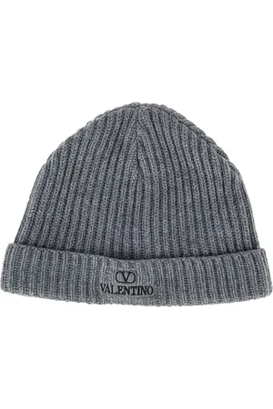VALENTINO Pre-owned, Herre, Grå, ONE SIZE, Uld, Pre-owned Uld hatte