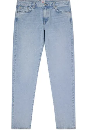 Edwin Jeans, Herre, Blå, W31, Denim, Regular Tapered Pure Indigo Denim Jeans