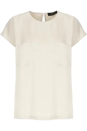 Fabiana Filippi Bluser & Skjorter, Dame, , XS, Top med Lyse Detaljer