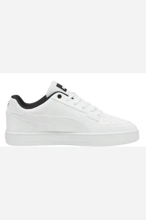 PUMA Sko, Herre, Hvid, 40 1/2 EU, Læder, Retrostil Sneakers