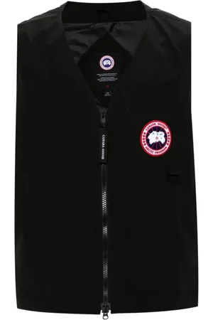 Canada Goose Jakke, Herre, Sort, M, Bomuld, Sort vest til mænd
