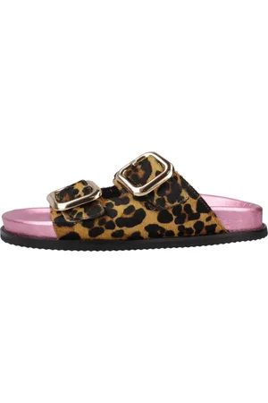 Gioseppo Sko, Dame, Flerfarvet, 39 EU, Uld, Stilfulde Sandal Sliders