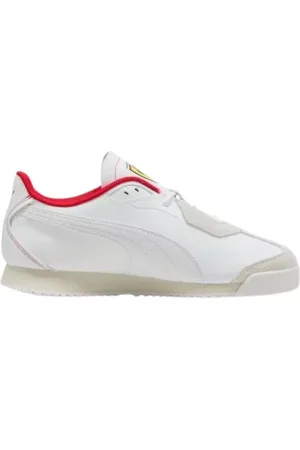PUMA Sko, Herre, Hvid, 42 EU, Hvide Ferrari Sneakers