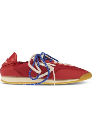 Puraai Sko, Dame, Rød, 41 EU, Nylon, Panther Stretch Nylon Sneakers