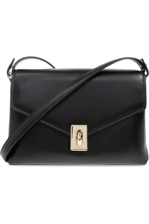 Furla Taske, Dame, Sort, ONE SIZE, Uld, Skuldertaske Meridiana Medium