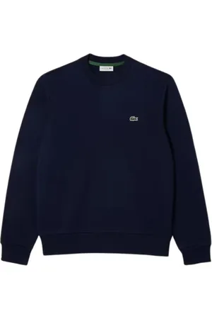 Lacoste Sweathshirts & Hoodies, Herre, Blå, 2XL, Blå Sweater Kollektion