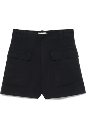 BARENA Shorts, Dame, Blå, M, Navy Cargo Shorts Letvægts Åndbar