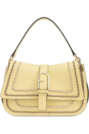 Furla Taske, Dame, Gul, ONE SIZE, Uld, Skuldertaske Flow Medium
