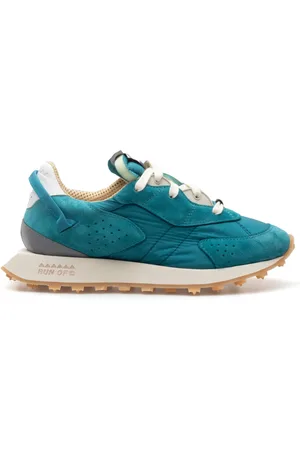 RUN OF Sko, Herre, Grøn, 44 EU, Læder, Sneaker Peacock M