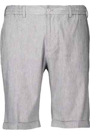Gentiluomo Shorts, Herre, Grå, M, Grå Bermuda Shorts 2019-850