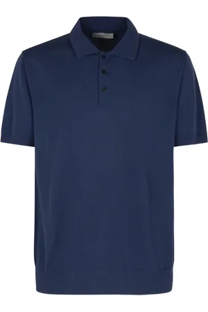 CANALI Top, Herre, Blå, 2XL, Blå T-shirts og Polos Punto Calado
