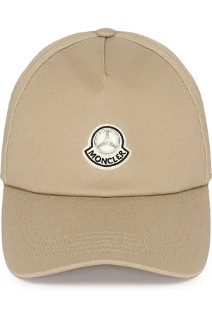 Moncler Tilbehør, Herre, , ONE SIZE, Bomuld, Bomulds Hat med Logo