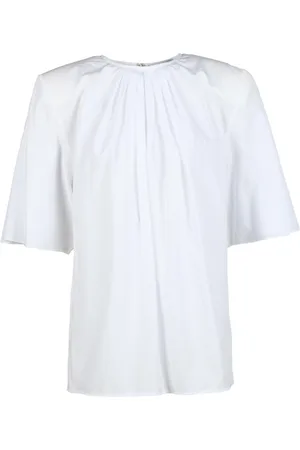 ALEXANDRE VAUTHIER Bluser & Skjorter, Dame, Hvid, M, Bomuld, Bomuldsskjorte