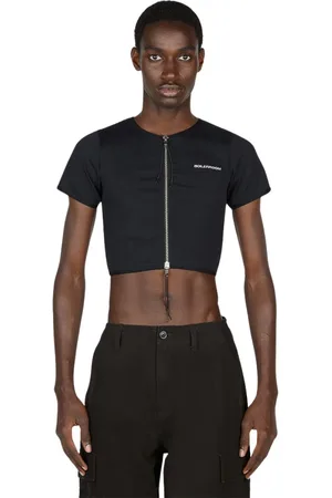BOILER ROOM Sweathshirts & Hoodies, Herre, Sort, XS, Bomuld, Infinity Zip Front Top