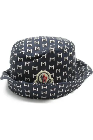 Moncler Pre-owned, Dame, Blå, ONE SIZE, Polyester, Pre-owned Polyester hatte