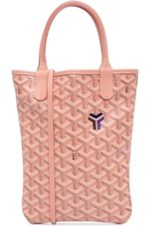 GOYARD Pre-owned, Dame, Lyserød, ONE SIZE, Uld, Pre-owned Stof totes