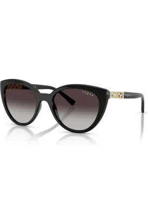 vogue Tilbehør, Dame, Sort, 53 MM, Uld, Elegant solbriller til enhver lejlighed