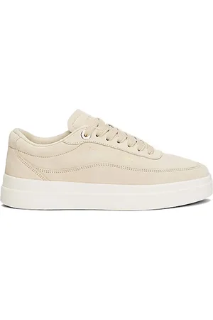 Tommy Hilfiger Sko, Dame, , 40 EU, Læder, Nubuck Court Sneaker med Gummisål