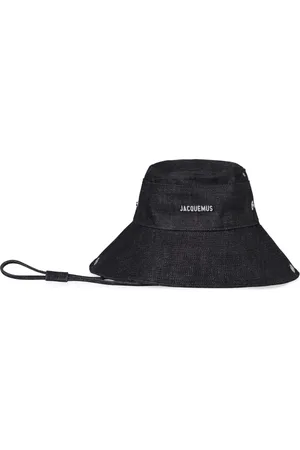 Jacquemus Tilbehør, Herre, Blå, 60 CM, Bomuld, Justerbar Bomuldsspandehat