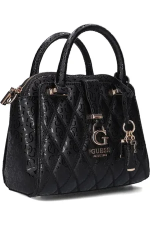 Guess Taske, Dame, Sort, ONE SIZE, Uld, Sort Lille Satchel Skuldertaske
