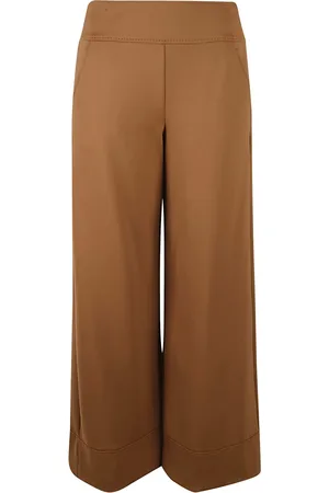 Max Mara Bukser, Dame, Brun, M, Elegant Fagiani Bukser til Kvinder