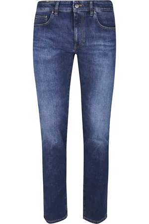 PT Torino Jeans, Herre, Blå, W34, Denim, Swing Denim Bukser