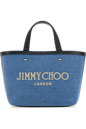 Jimmy Choo Taske, Dame, Blå, ONE SIZE, Denim, Denim Mini Marli Håndtaske