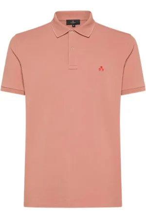 Peuterey Top, Herre, Lyserød, M, Nylon, Rosa Herre Polo Shirt med Trilogy Logo