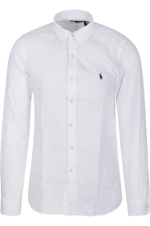 Ralph Lauren Skjorte, Herre, Hvid, 2XL, L/S Skjorte