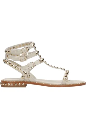 Ash Sko, Dame, , 39 EU, Læder, Studded Leather Baby Powder Sandaler