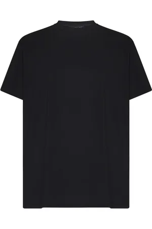 LOW BRAND Top, Herre, Sort, 2XL, Bomuld, Sort Crewneck T-shirt til mænd